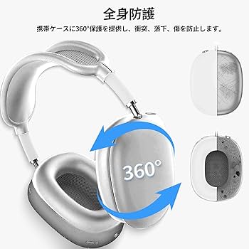 AirPods Max スターライト(白) + 交換用イヤーカップ+クリアカバー AirPods Max スターライト(白) + 交換用イヤーカップ+クリア